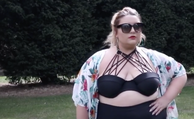Size-22 blogger wants to inspire other women (Instagram)