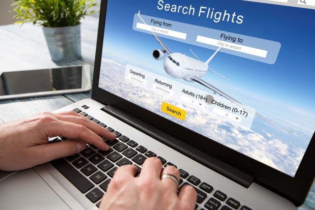 Flight comparison sites vary on the prices they offer