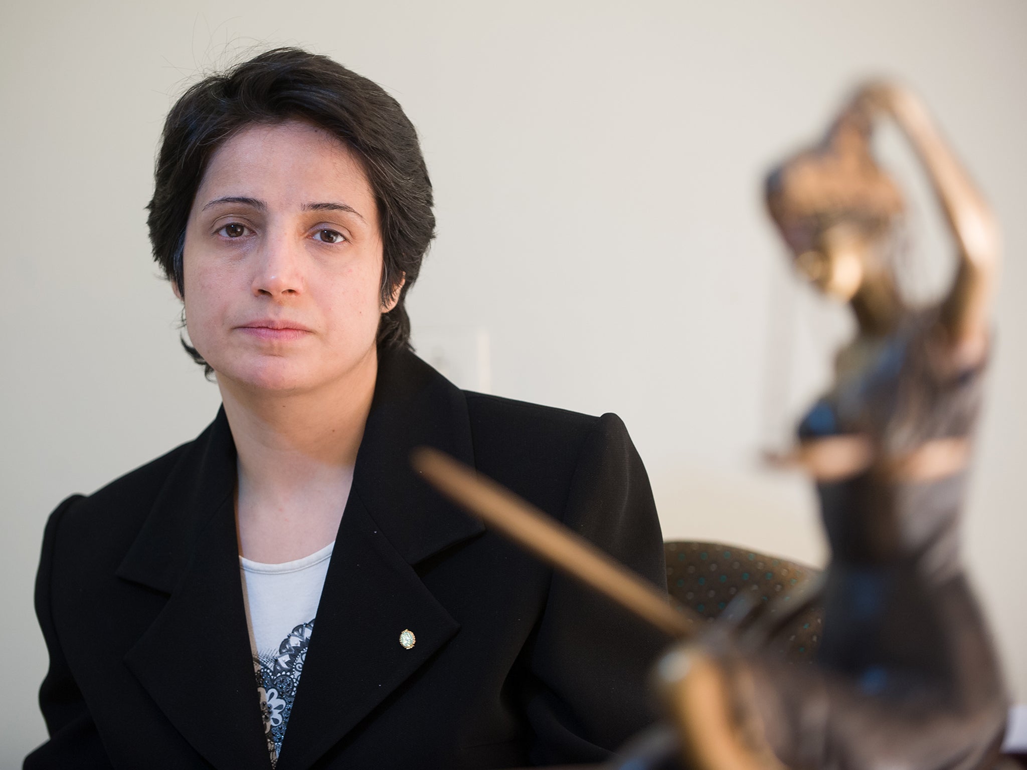 Sotoudeh is currently serving a 12-year maximum sentence for one of seven charges (all of which total 38.5 years)