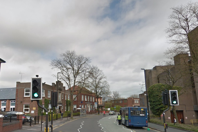 The collision took place at 9am in Hatherton Road in Walsall
