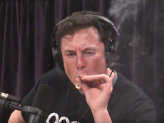 Elon Musk smokes cannabis in interview then ponders dead horses