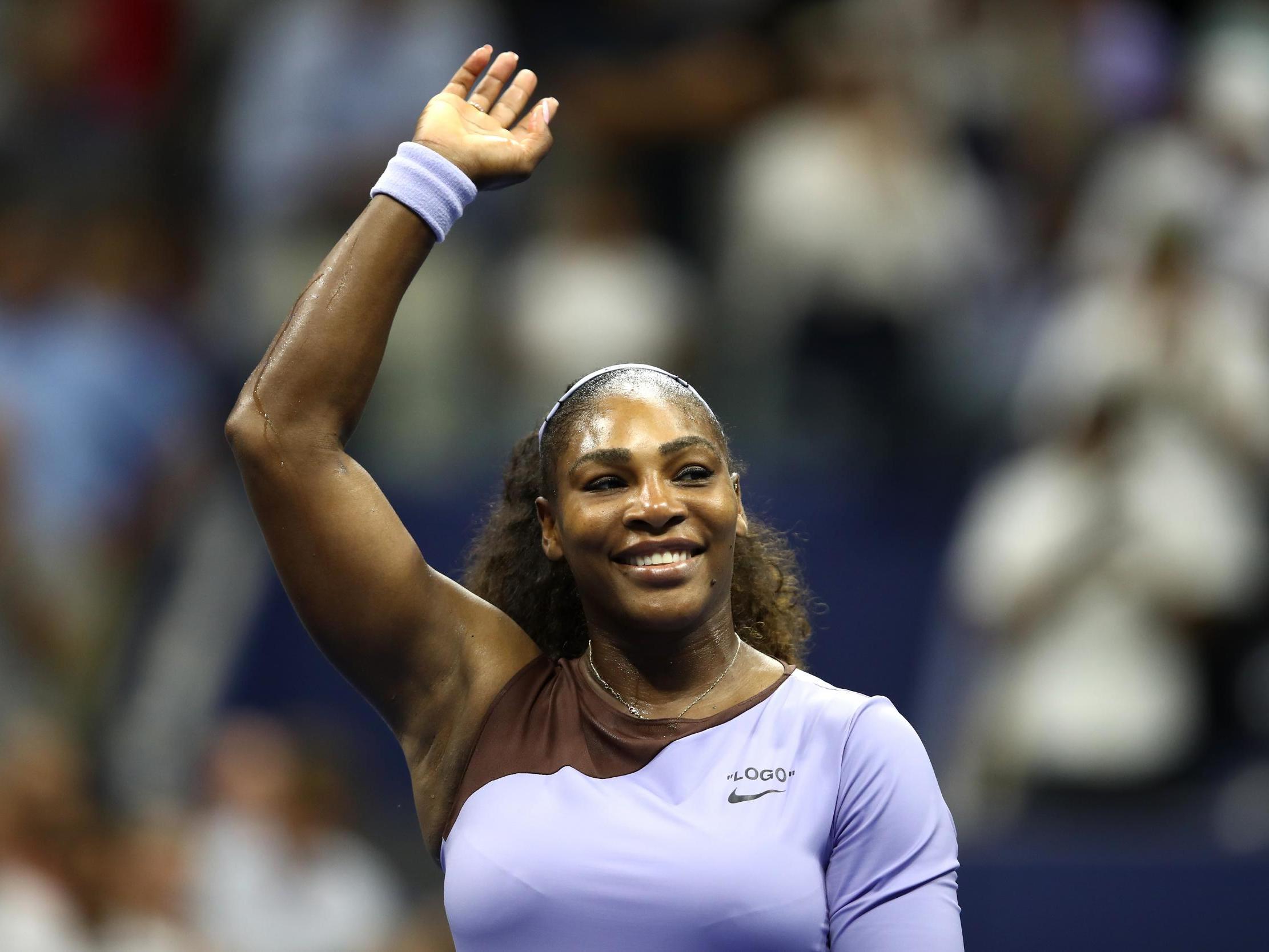 Serena Williams beat Anastasija Sevastova 6-2, 6-0 to reach the final