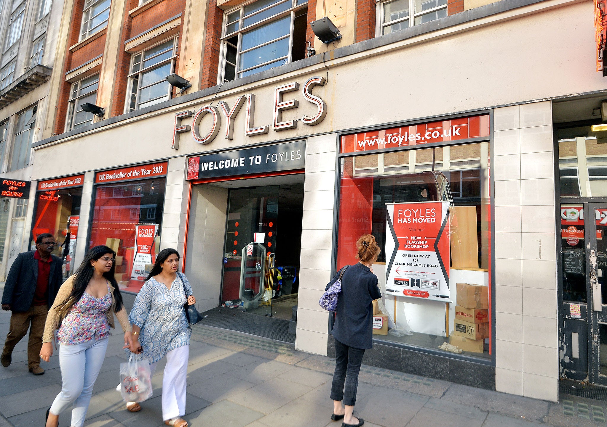 The sale includes the Foyles flagship store in Charing Cross