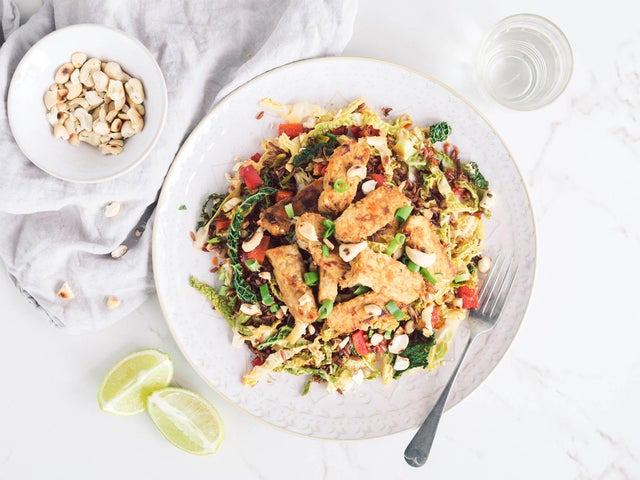 How to make nasi goreng with ginger tofu and red rice | The Independent ...