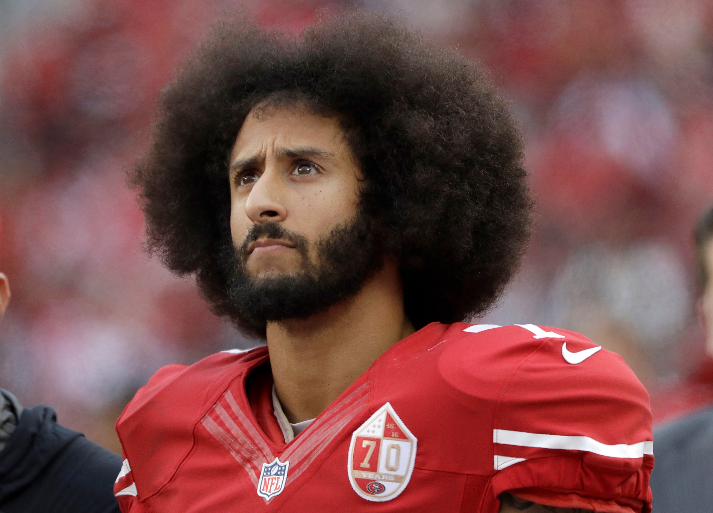 Kaepernick's protests began the anthem protests, he is now suing the NFL for collusion