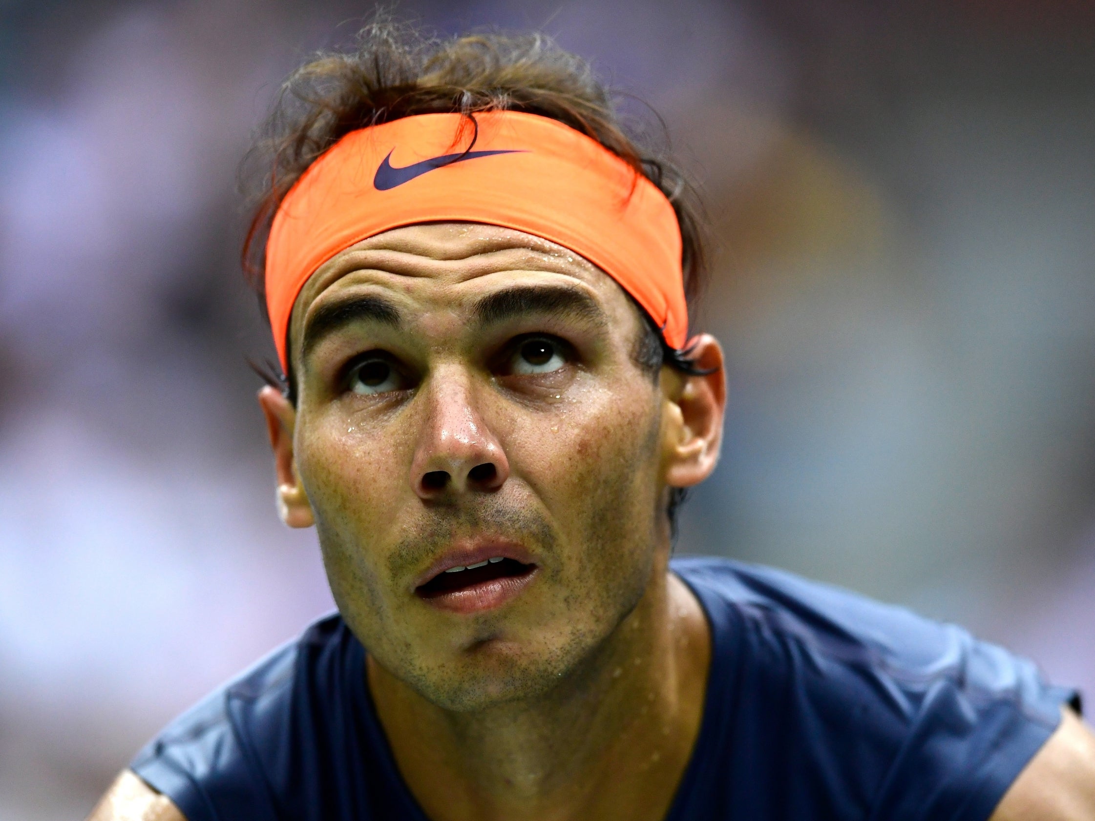 Nadal was forced to retire injured from his US Open semi-final against Del Potro