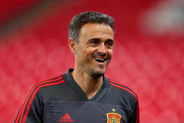 Luis Enrique replaced Julen Lopetegui after he left before the World Cup