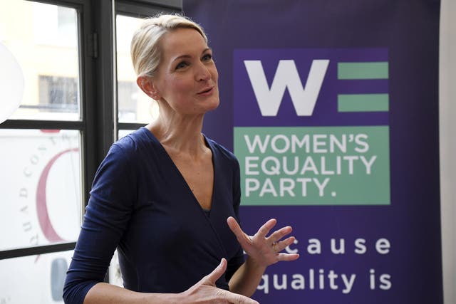 The last thing the Women’s Equality Party wants is a rehash of the status quo