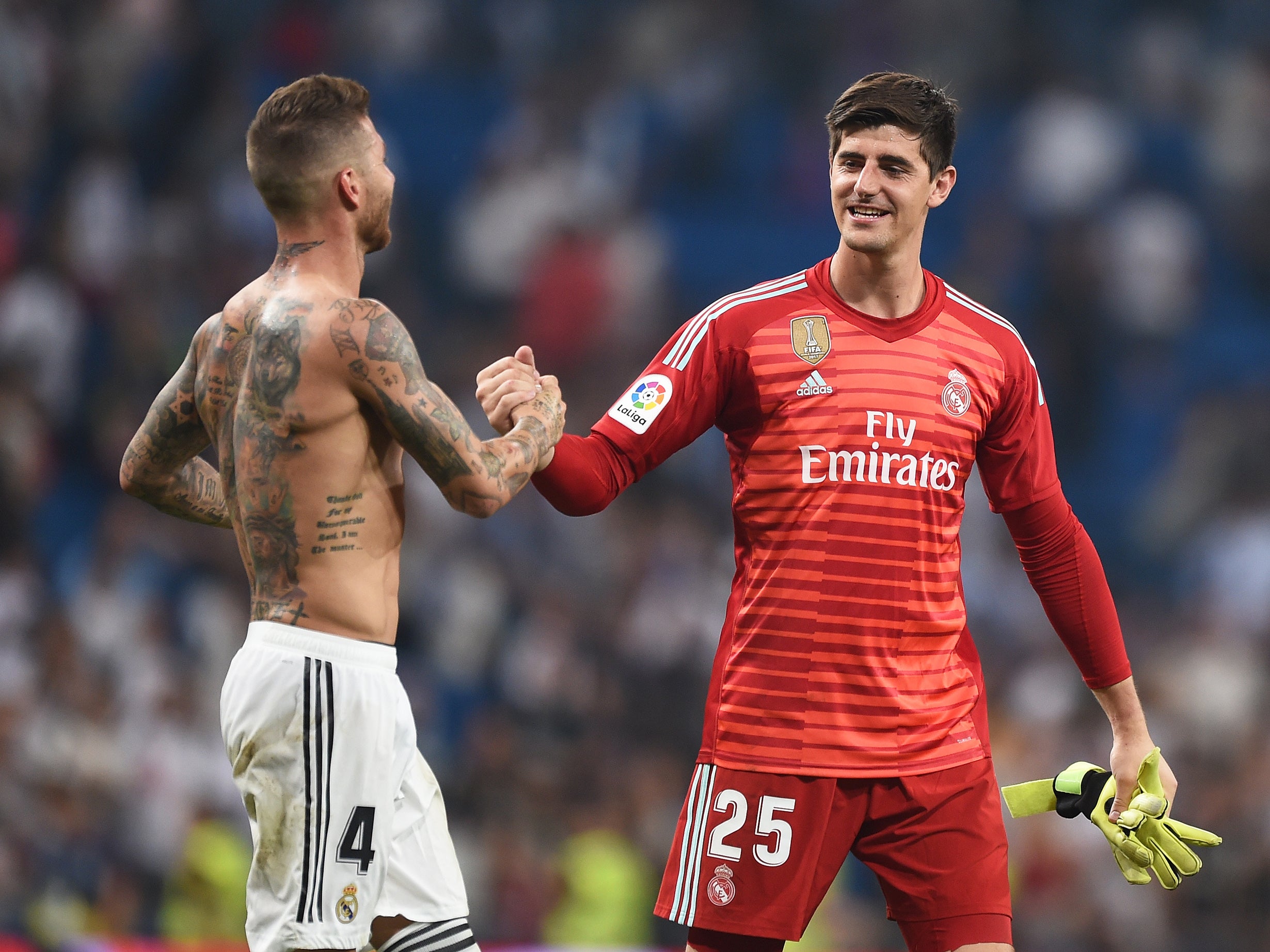 Courtois recently made his Real Madrid debut against Leganes