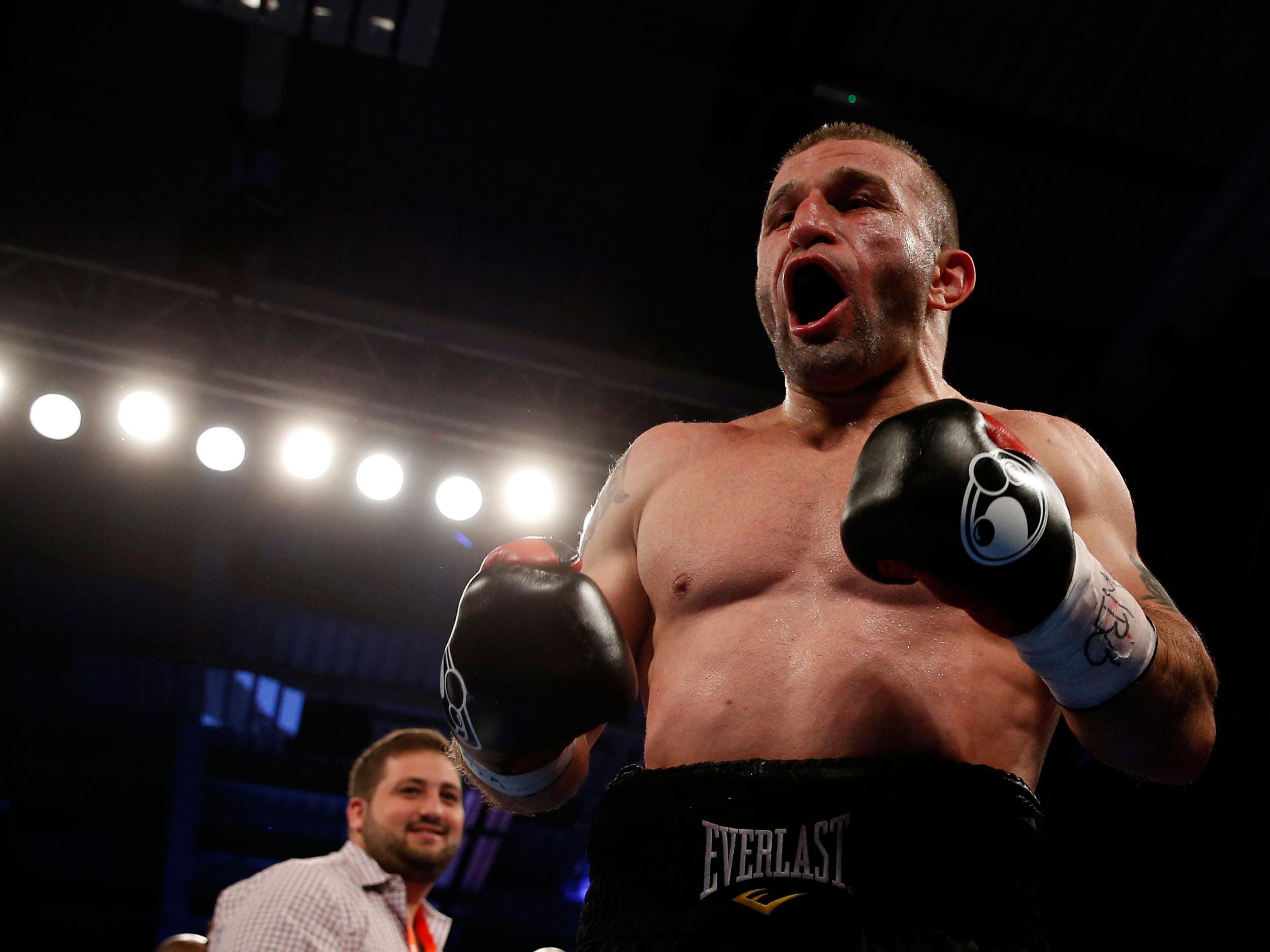 Khurtsidze's fighting style has been compared to that of a pit-bull ( Reuters / Andrew Couldridge )