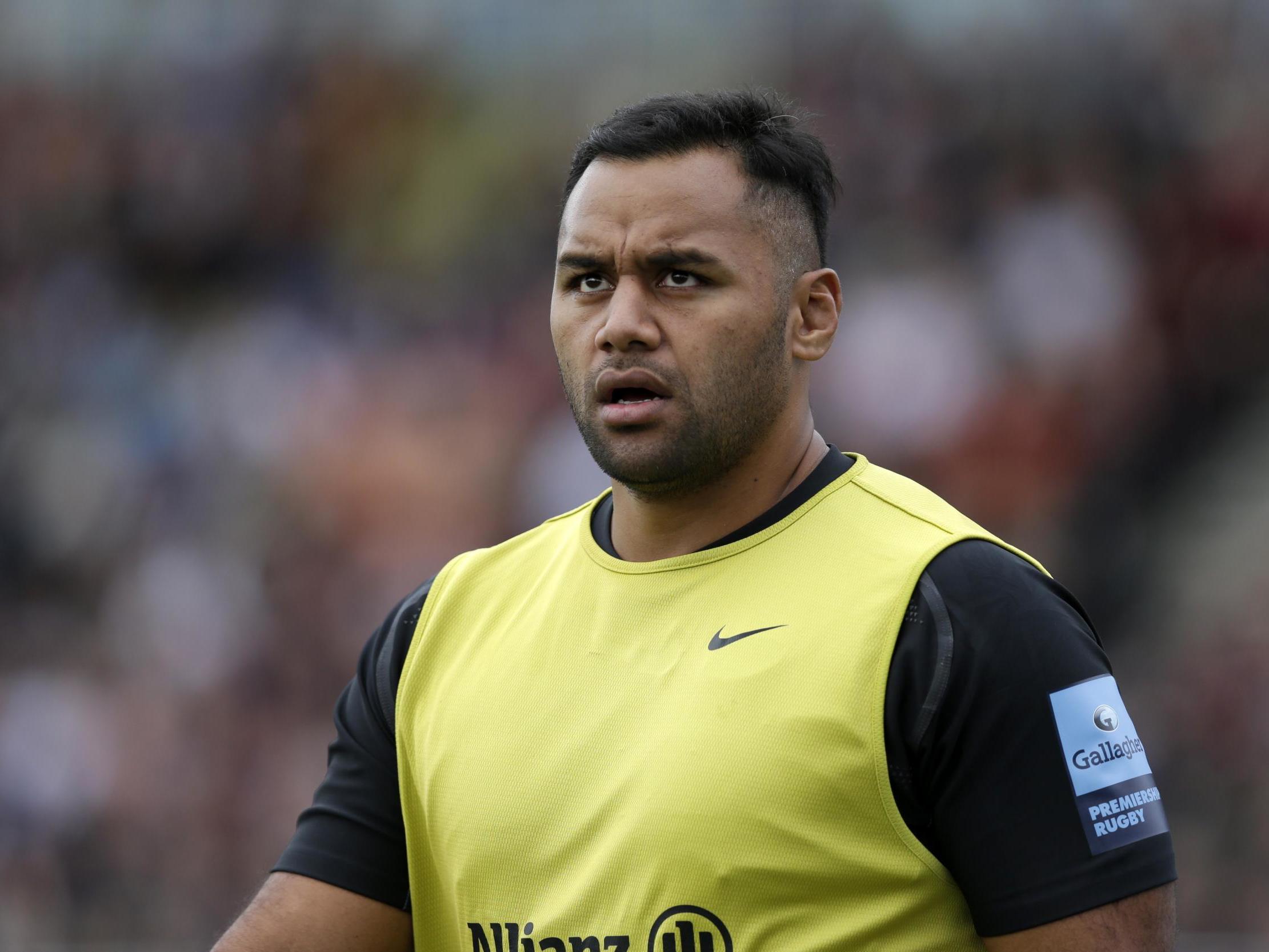 Vunipola's first appearance since re-fracturing his arm against South Africa in June totalled 36 minutes
