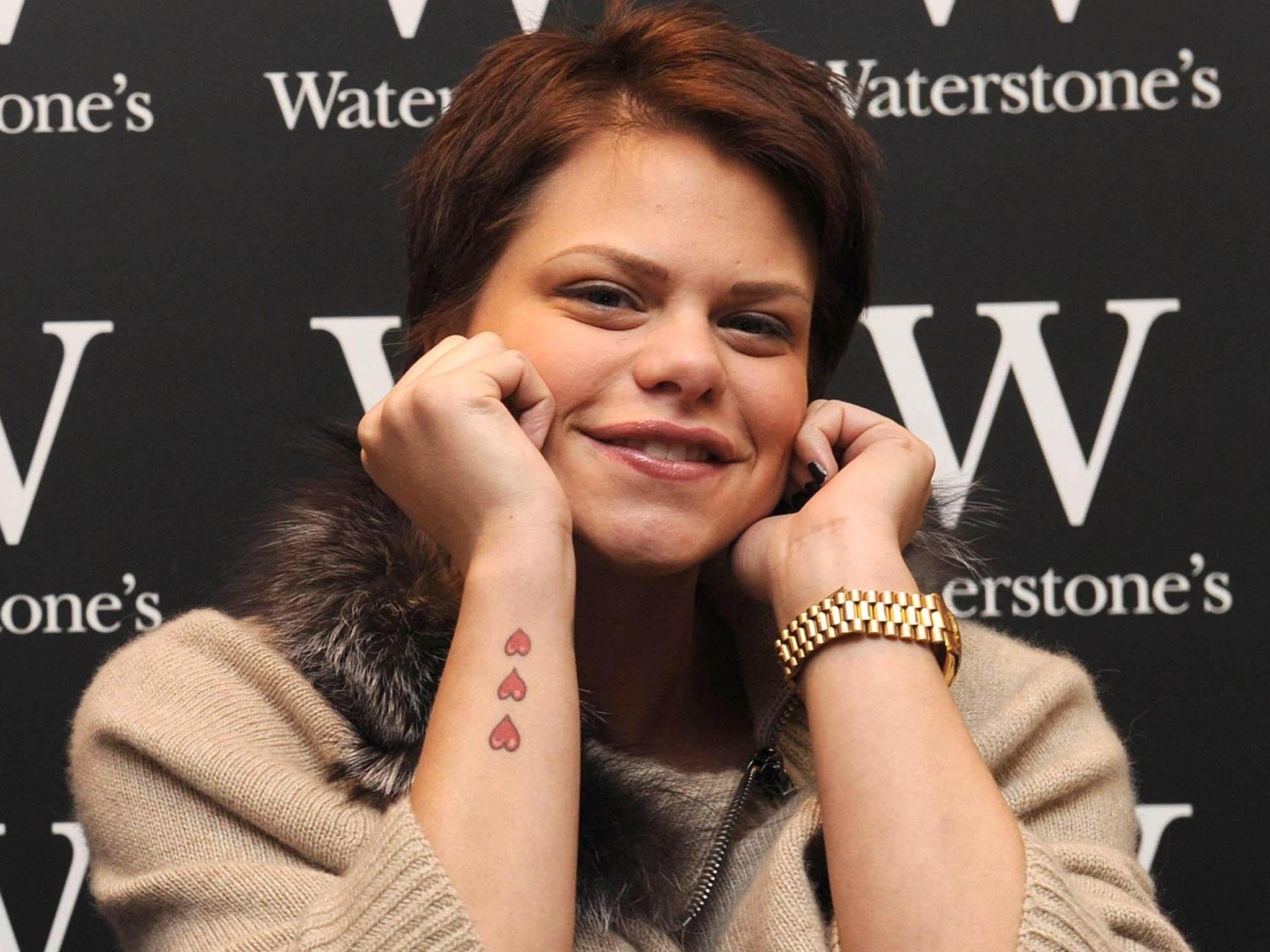 Jade Goody: by 2007 she had published two autobiographies and launched her own perfume