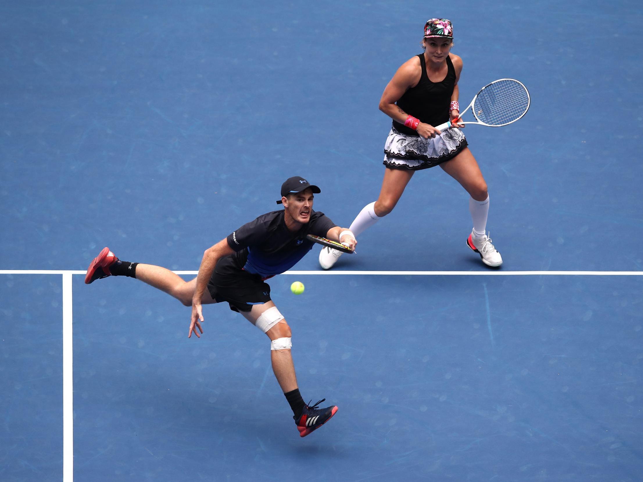 Murray and Mattek-Sands were favourites heading into the final