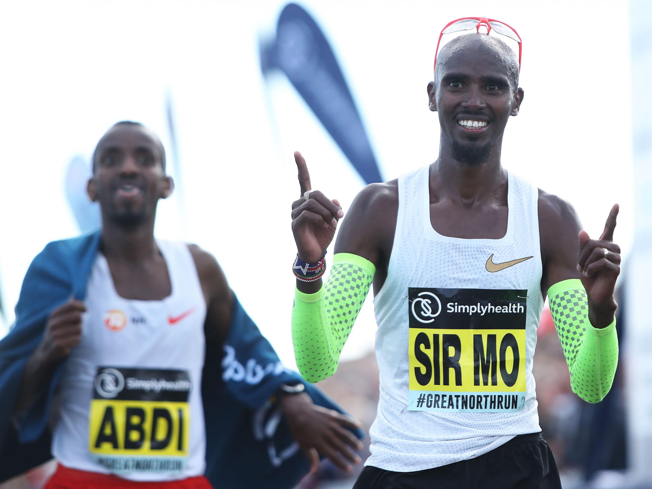 Farah finished 30 short of the course record