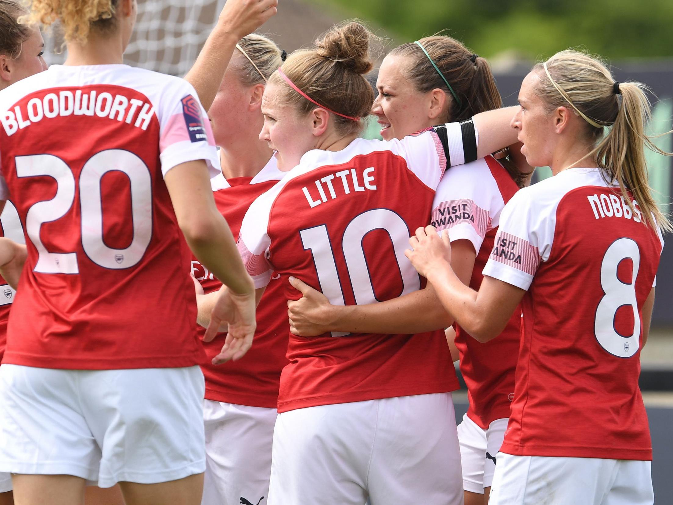 Arsenal made a winning start in the WSL campaign