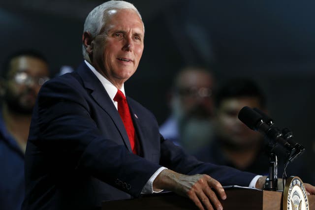 Vice president Mike Pence compared Donald Trump’s push for the border wall as the government shutdown continues to Martin Luther King’s civil rights legacy