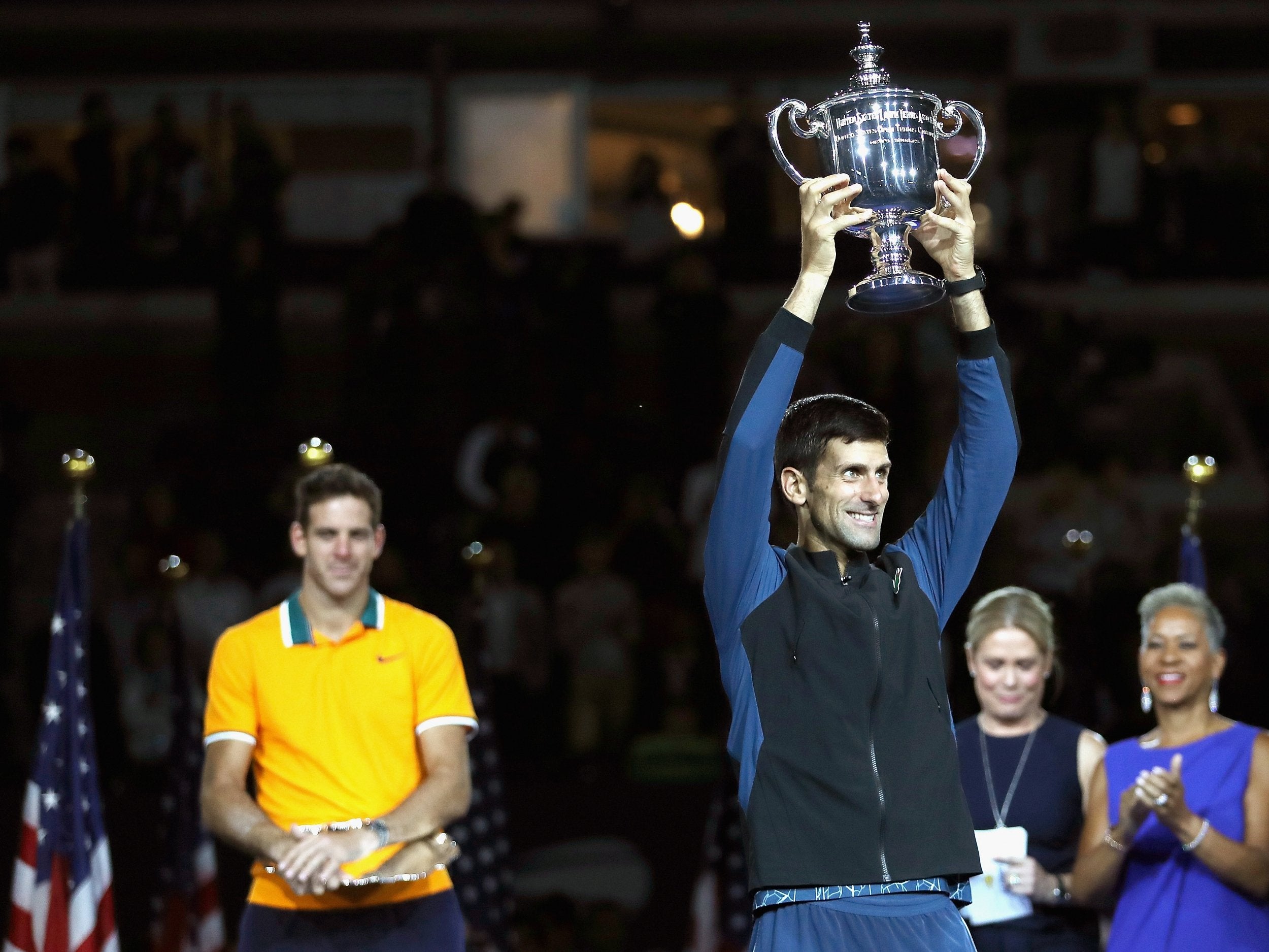 Djokovic del best sale potro us open