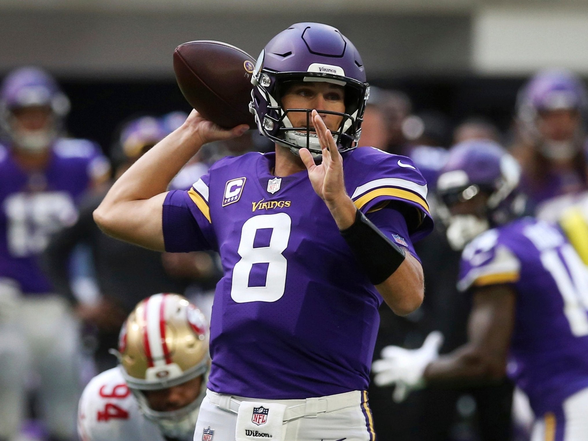 Kirk Cousins helped secure victory on his Baltimore Ravens debut