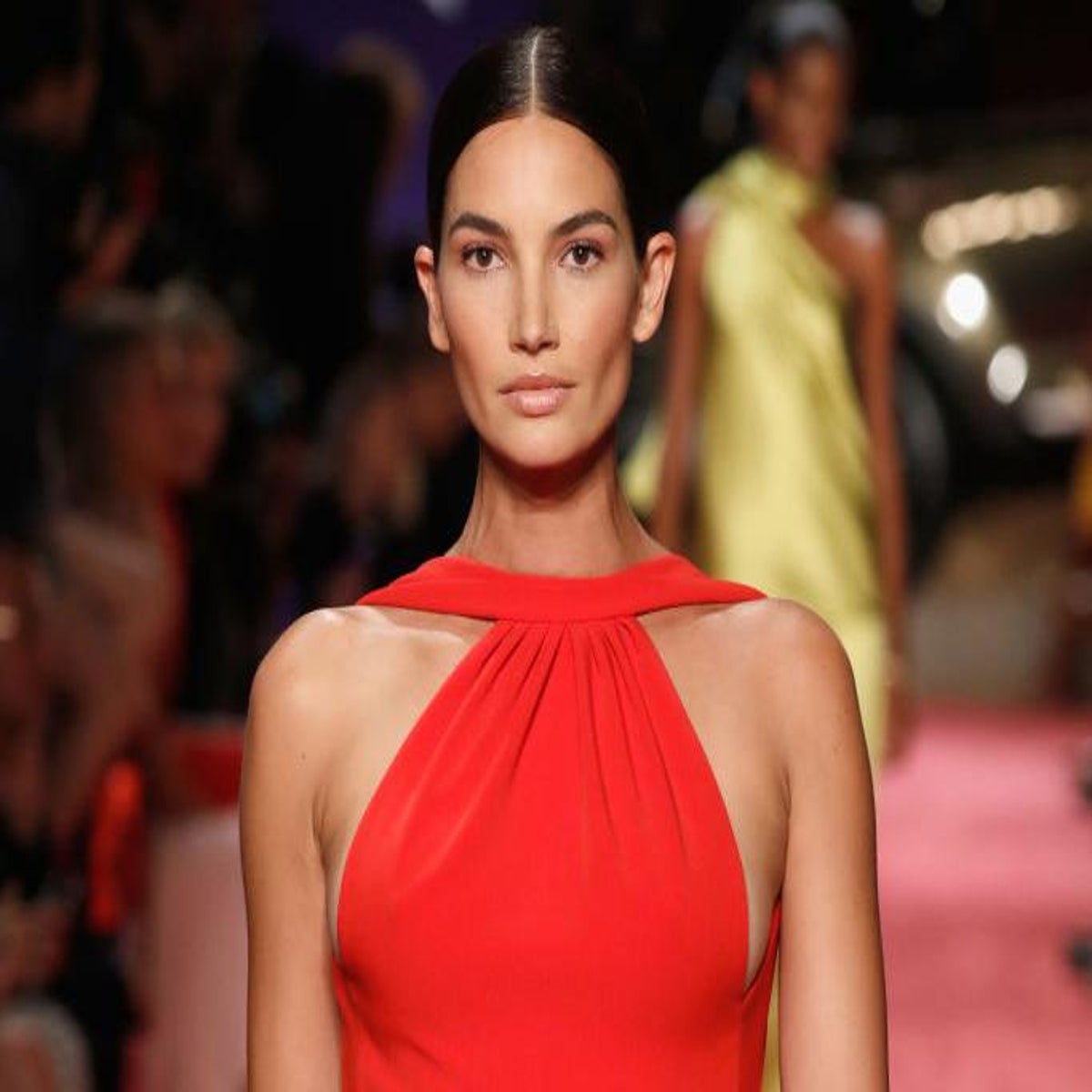 From a Pregnant Lily Aldridge to Sisters Gigi and Bella Hadid, Brandon  Maxwell's Spring 2019 Fashion Show Was a Family Affair