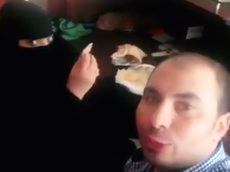 Saudi Arabia arrests man who filmed himself eating with woman