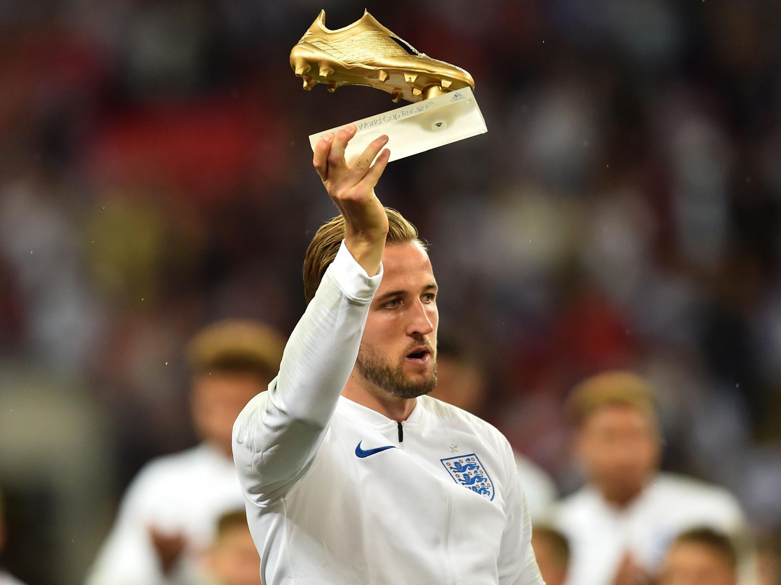 Harry Kane won the Golden Boot at the 2018 Fifa World Cup after finishing as the leading goalscorer