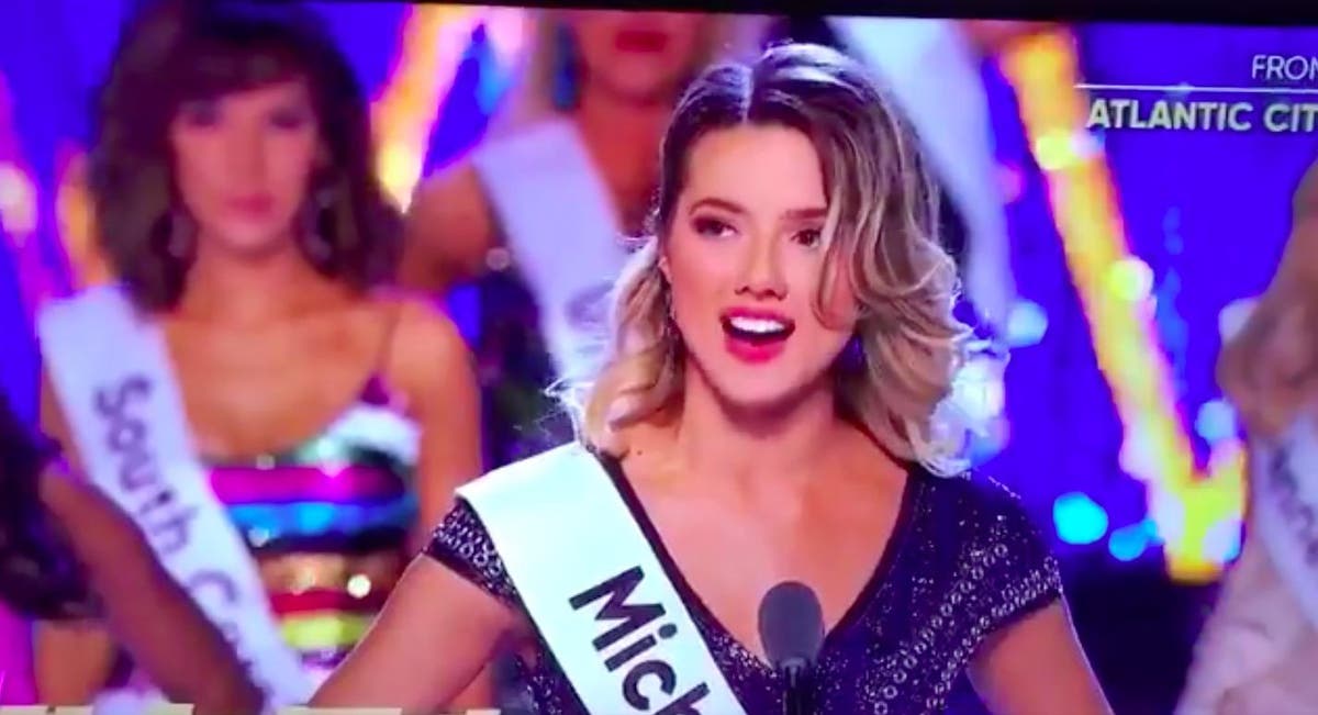Miss America 2019 Miss Michigan praised for addressing Flint water