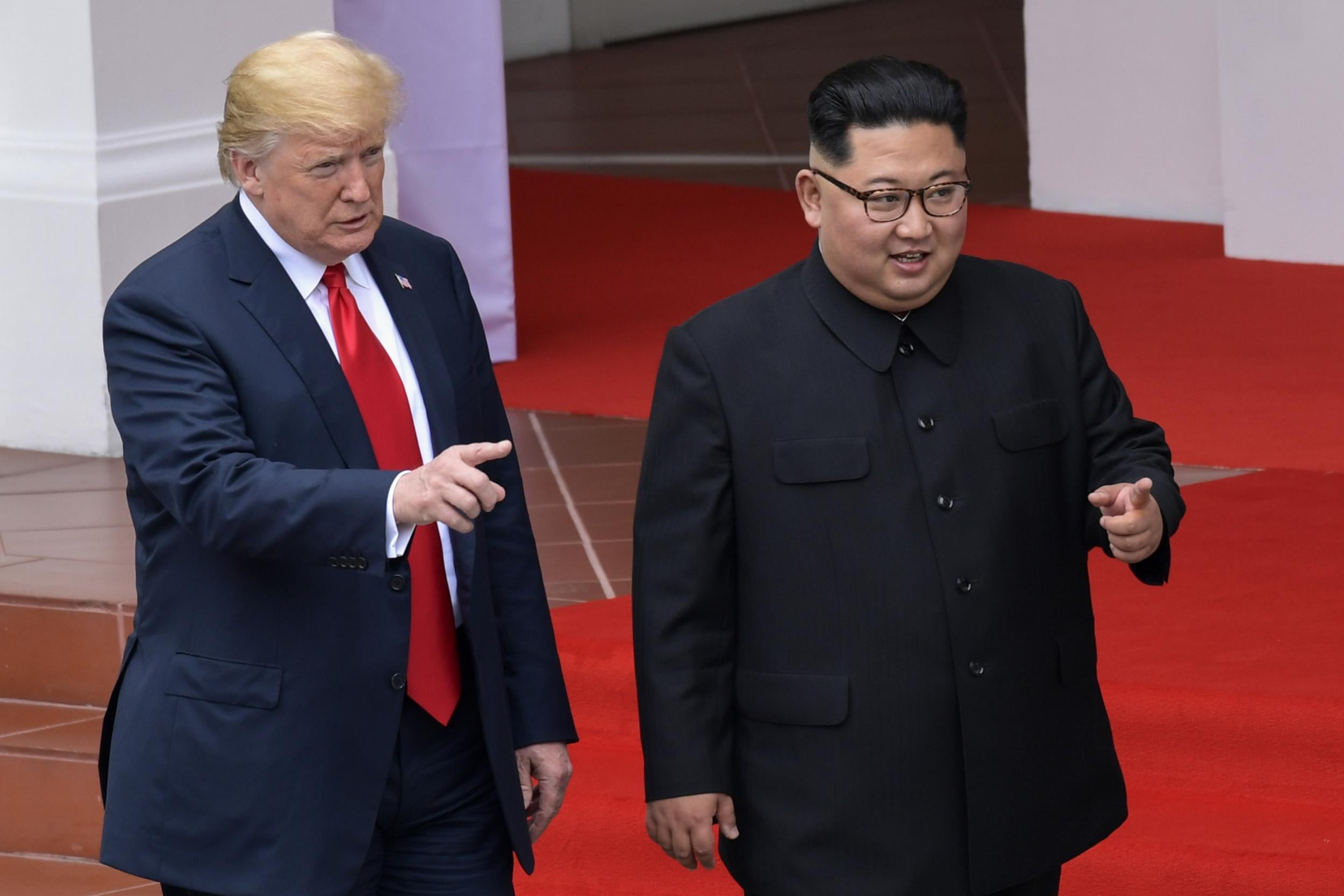 North Korea leader Kim Jong Un has requested a second meeting with US President Donald Trump in a letter, the White House says