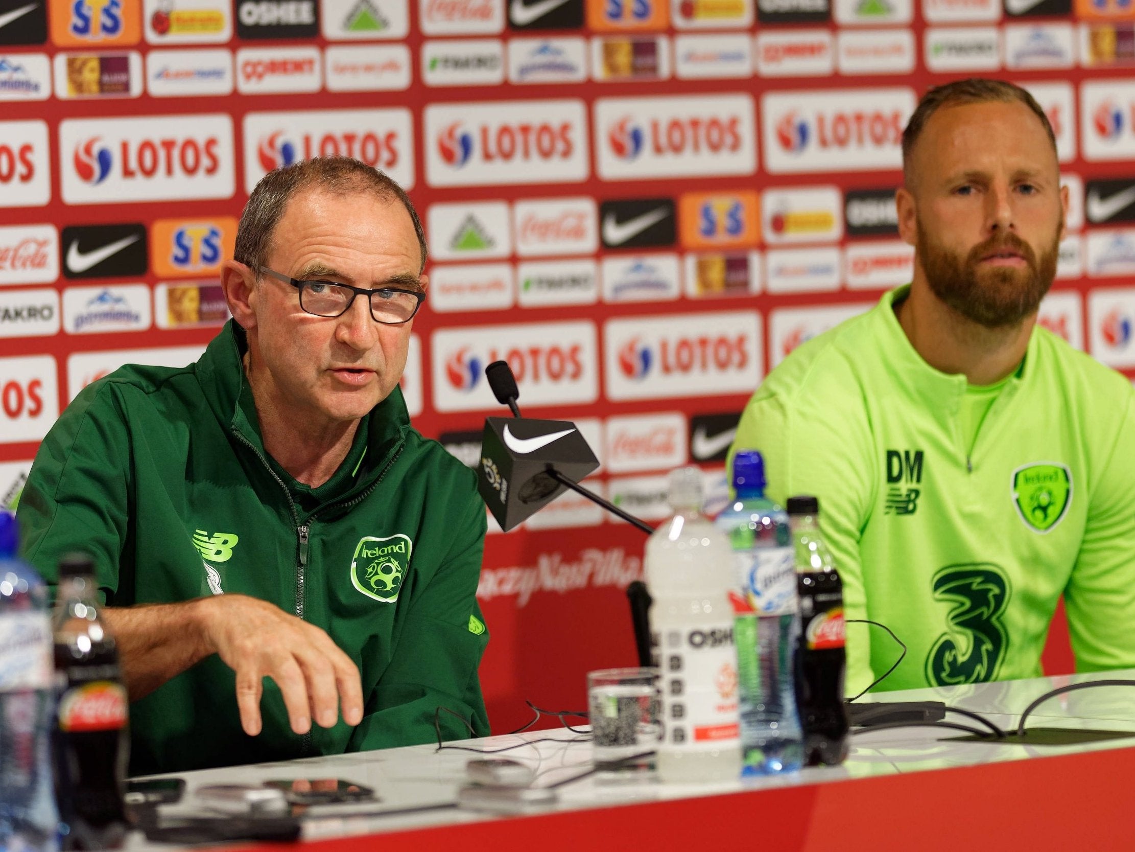 O'Neill (left) revealed his own argument with Meyler (right)