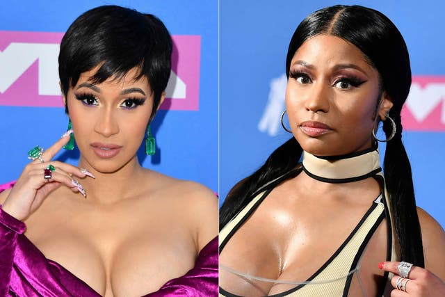 Cardi B and Nicki Minaj were reportedly involved in a scuffle during a New York Fashion Week event