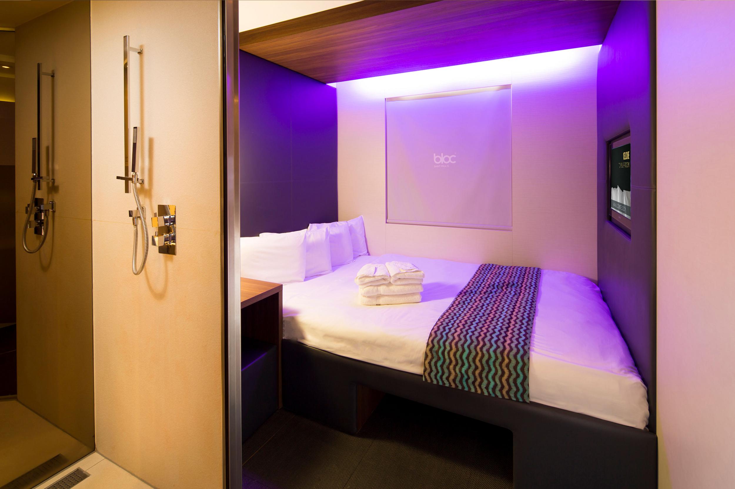 In addition to a sleek design, the Bloc Hotel is also a reasonable choice for those on a budget