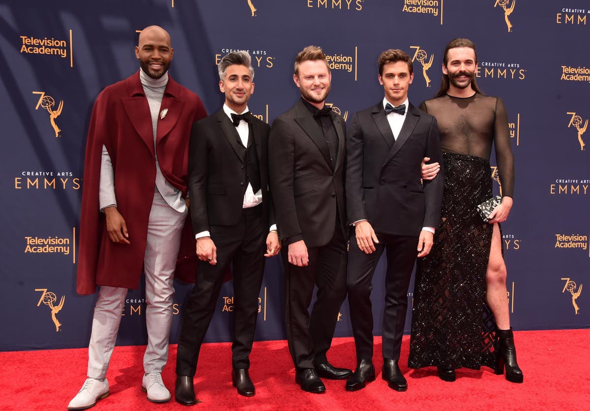 Social media goes wild for Queer Eye Fab Five’s Emmy red carpet looks