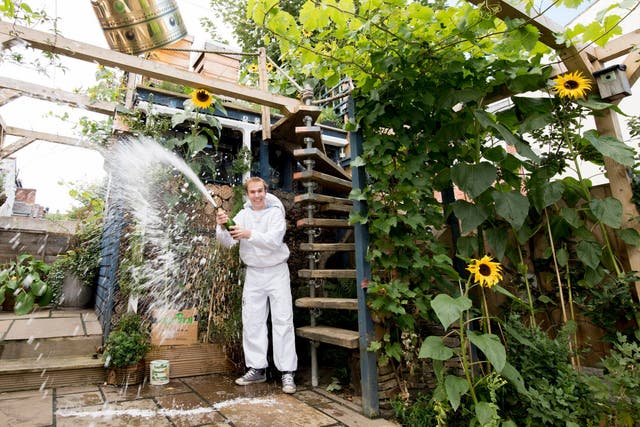 The shed of the year was an eco-friendly bee haven 