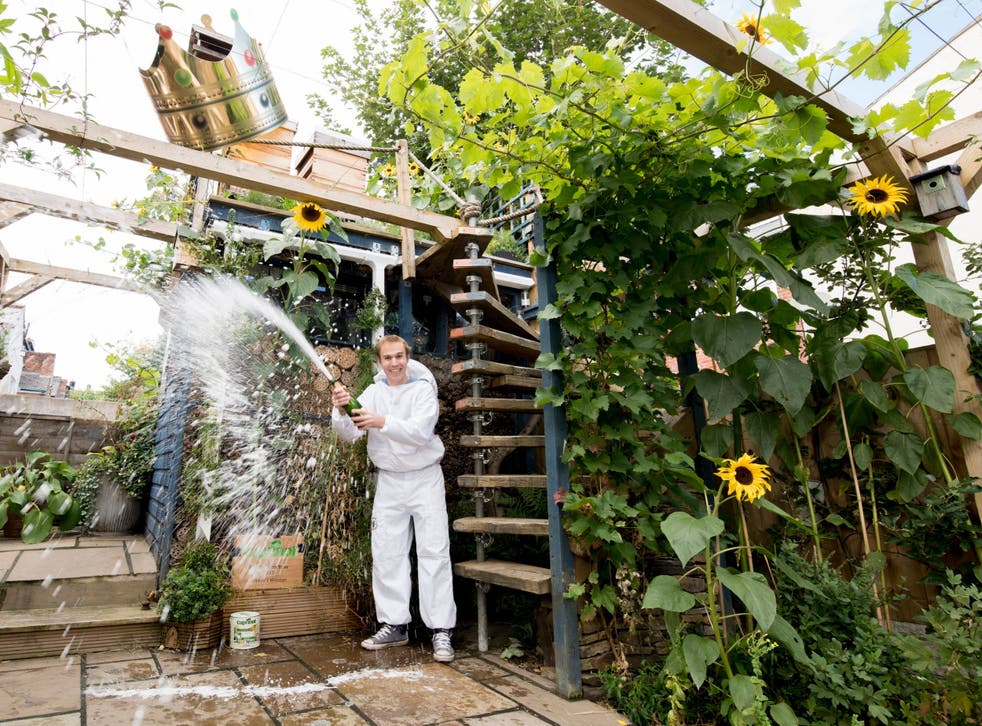 The shed of the year was an eco-friendly bee haven 