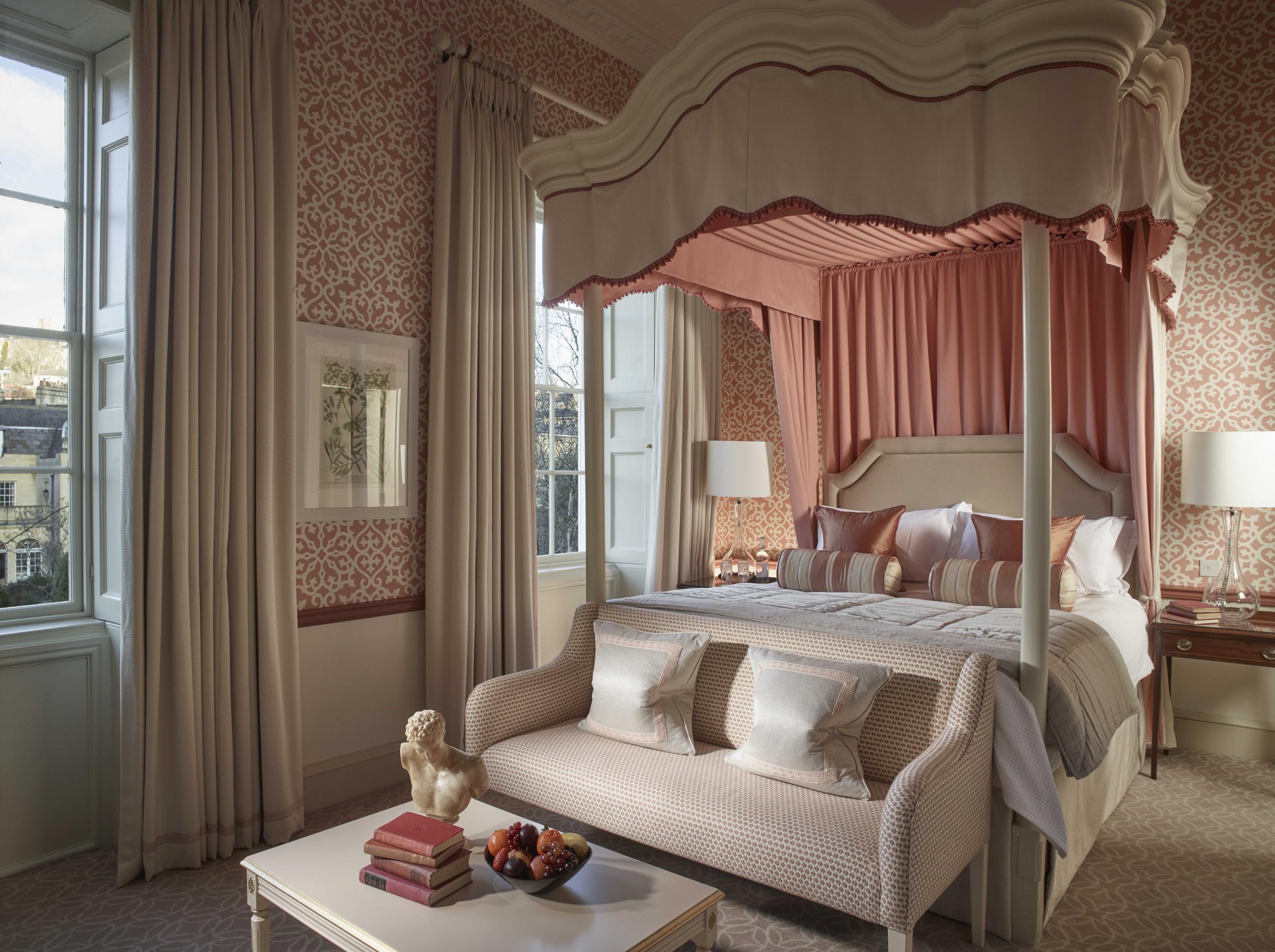 The Sir Percy Blakeney suite at the The Royal Crescent Hotel and Spa
