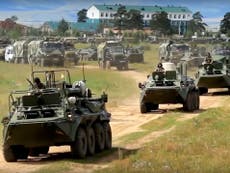 Russia launches biggest war games since Cold War