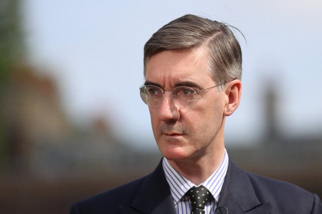 <p>Jacob Rees-Mogg has claimed that a no deal Brexit would be worth ‘£1.1trn’ to the UK economy</p>