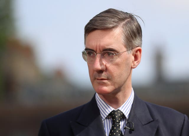 <p>Jacob Rees-Mogg has claimed that a no deal Brexit would be worth ‘£1.1trn’ to the UK economy</p>