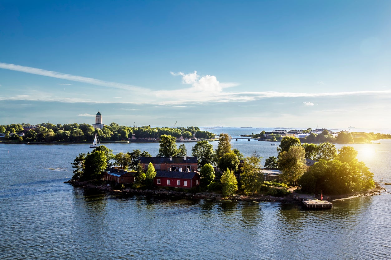 Suomenlinna Maritime fortress is home to a great-value hostel