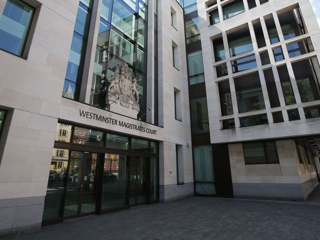 The case was heard at Westminster Magistrates Court