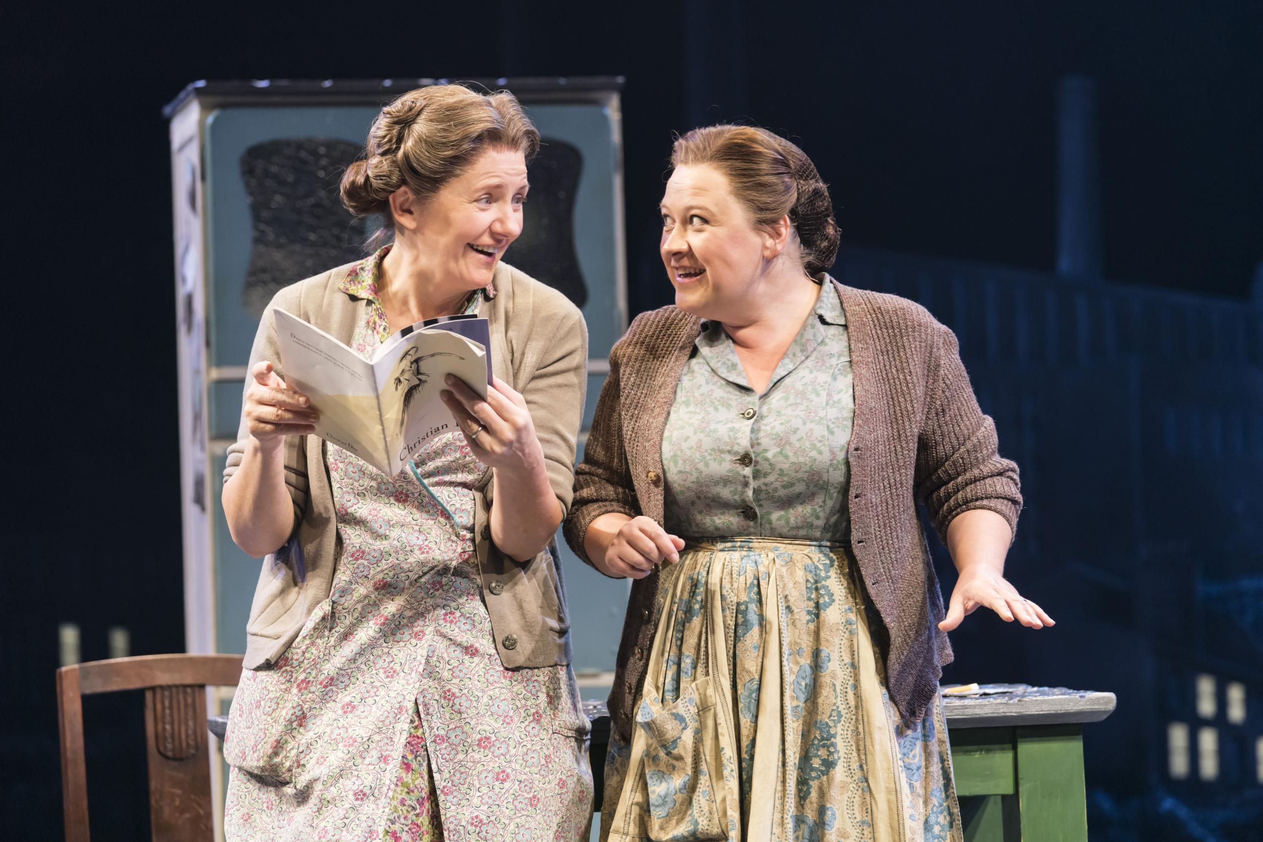 Ada Harris - played by Clare Burt, alongside Claire Machin as Violet, in Flowers for Mrs Harris - is 'gentler, wiser and more caring than most of the models we see around us'