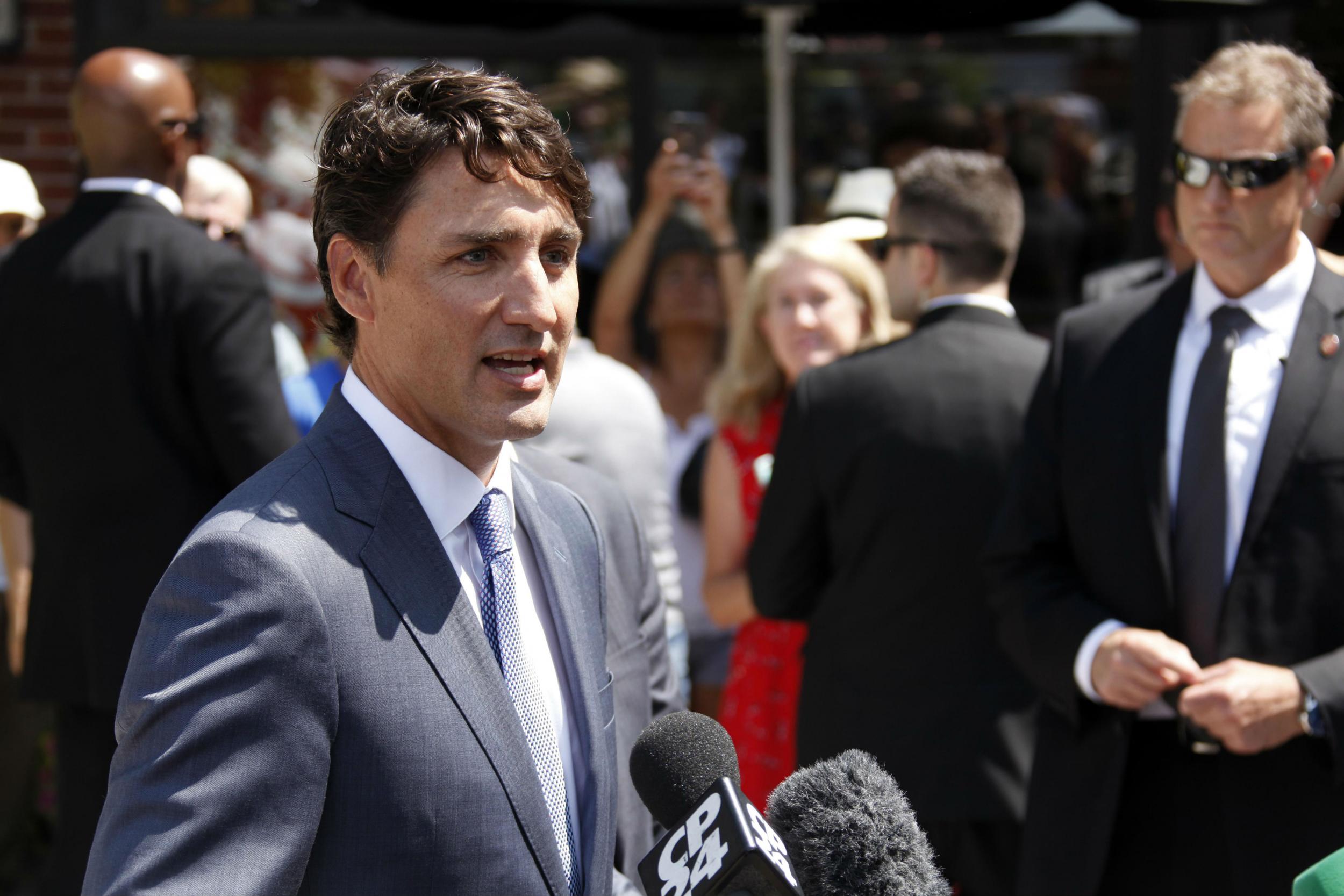 The diplomatic spat has caused a headache for Prime Minister Justin Trudeau's government