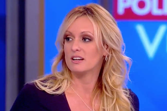 Stormy Daniels discusses her new book on The View