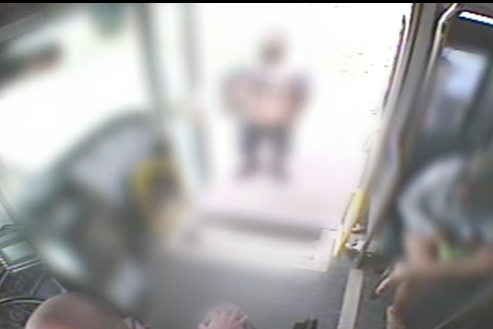 Bus driver encounter with commuter in Martha's Vineyard