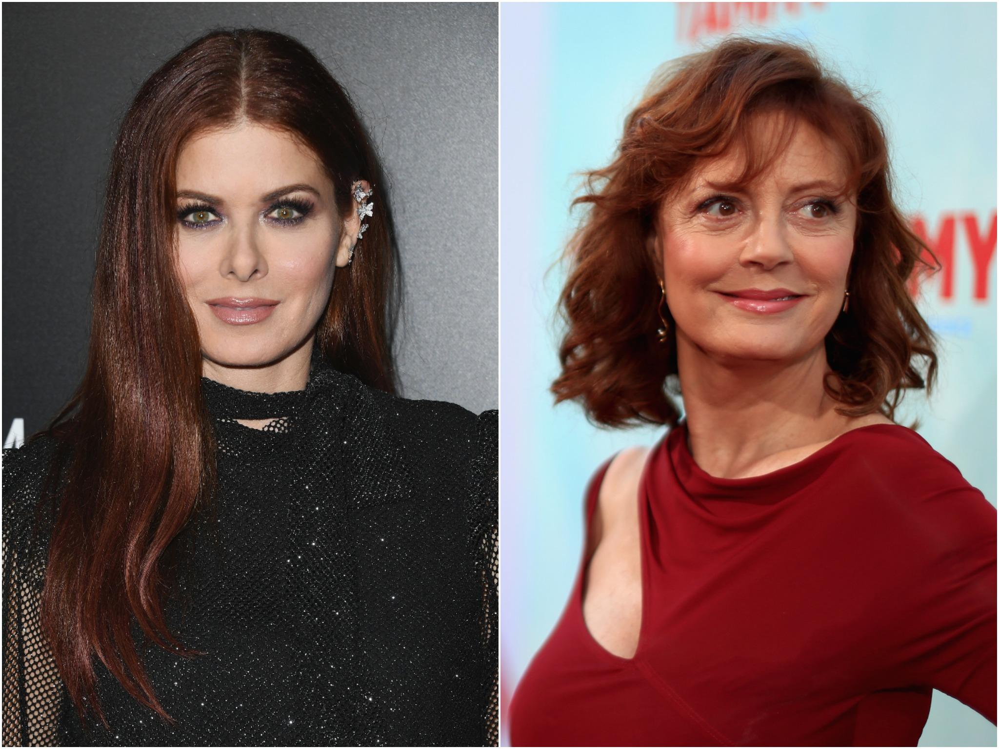 Debra Messing Fakes