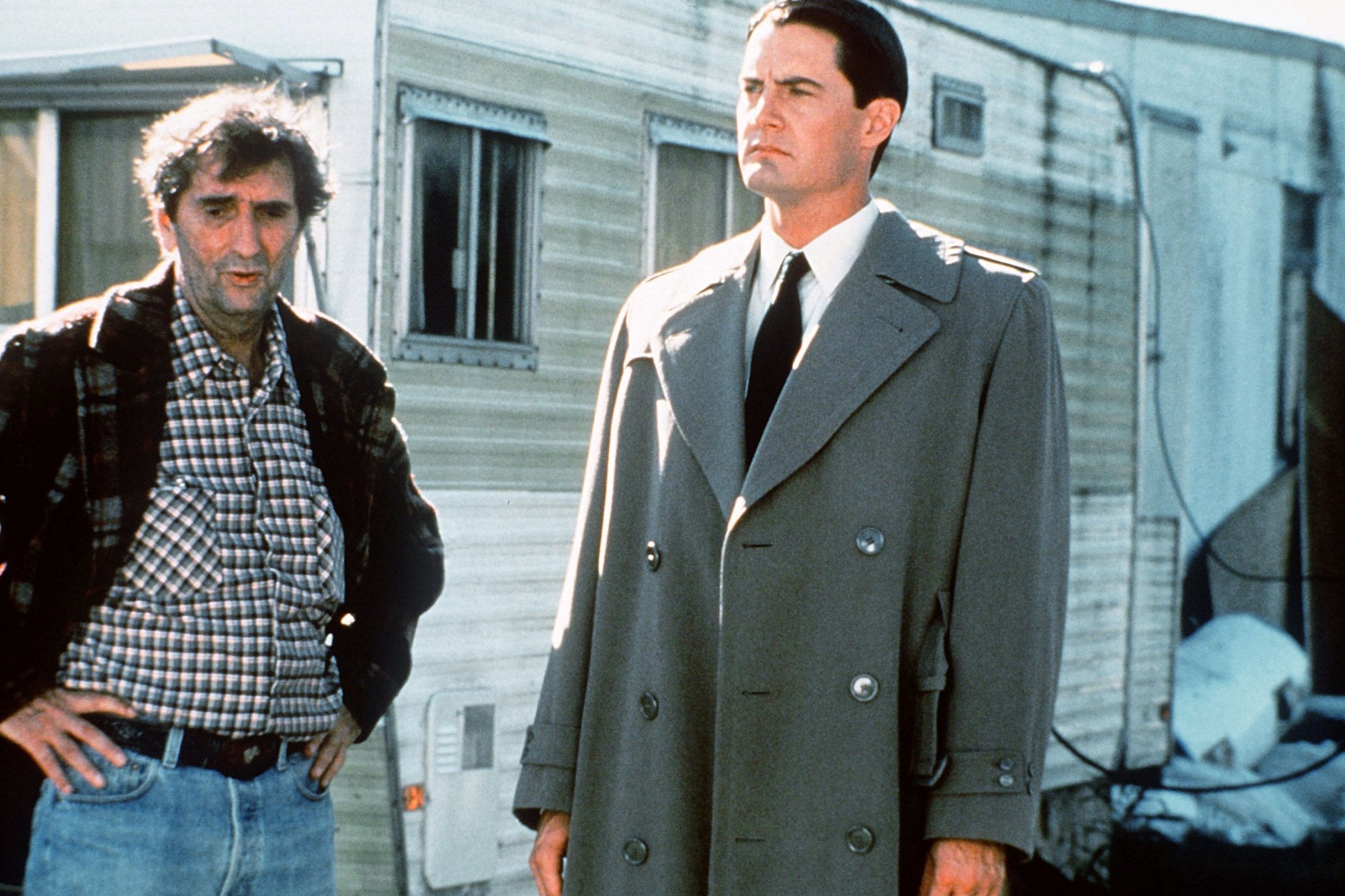 Harry Dean Stanton and Kyle MacLachlan in ‘Fire Walk With Me’ (1992)