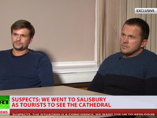 Novichok suspects insist they were in Salisbury to see cathedral