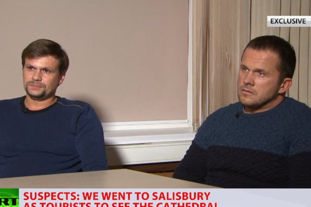 Two men claiming to be the Salisbury attack suspects deny any involvement