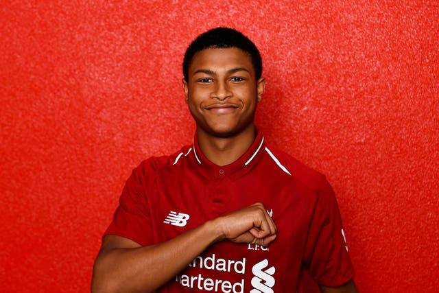 Rhian Brewster has signed up to the F2 agency