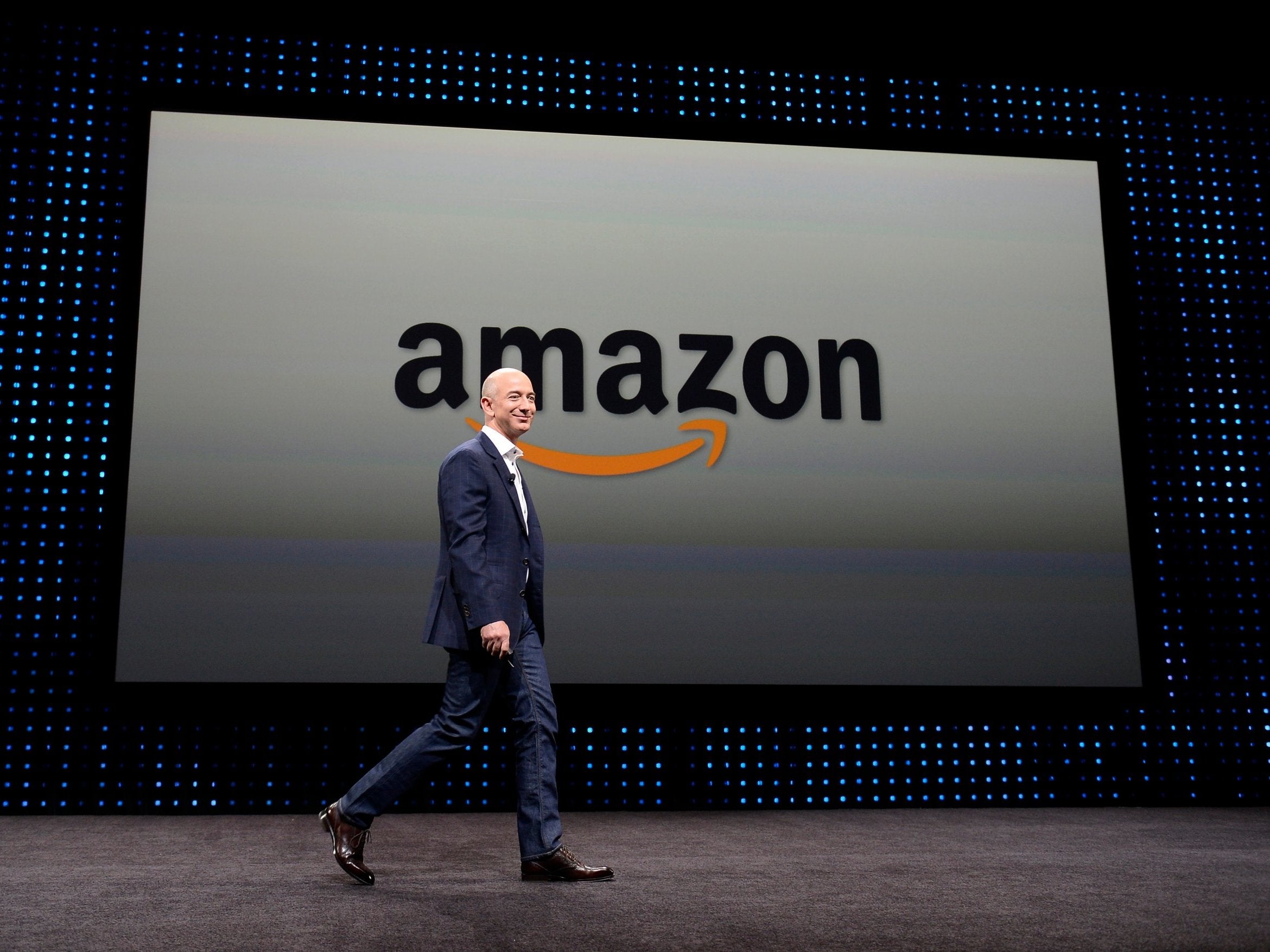 Still investing in his business: Amazon founder and CEO Jeff Bezos