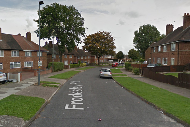 A teenager and a woman have been shot in Frodesley Road in Birmingham